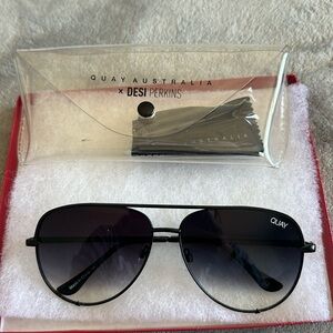 Quay Aviator Sunglasses